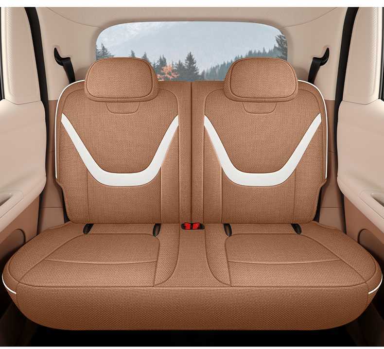 26 models of fifth-generation Wuling Hongguang Mini EV seat covers, four-door version, special seat covers, mini linen car seat cushions