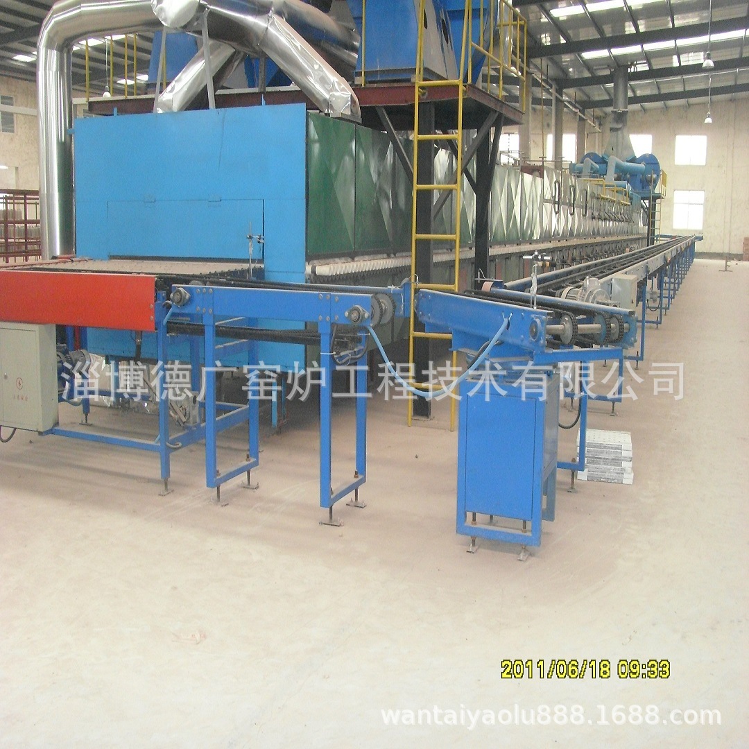 辊道炉梭式窑网带窑 隧道窑炉厂家 非标设计施工电气自动化调试