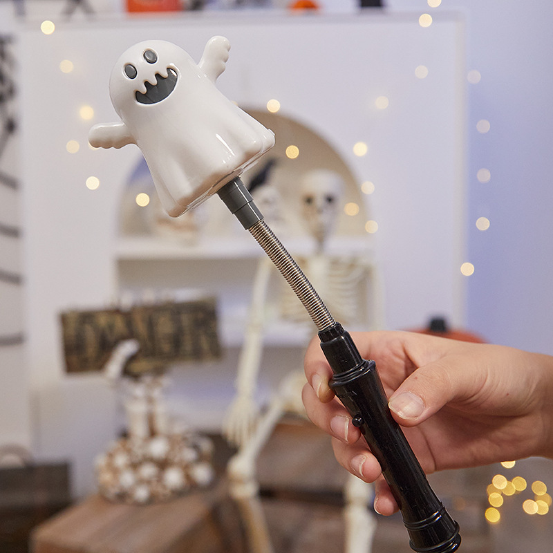 ハロウィン装飾カボチャランプ子供のおもちゃ小さなギフト発光ハンドスティックバーパーティー用品ギフト小道具|undefined