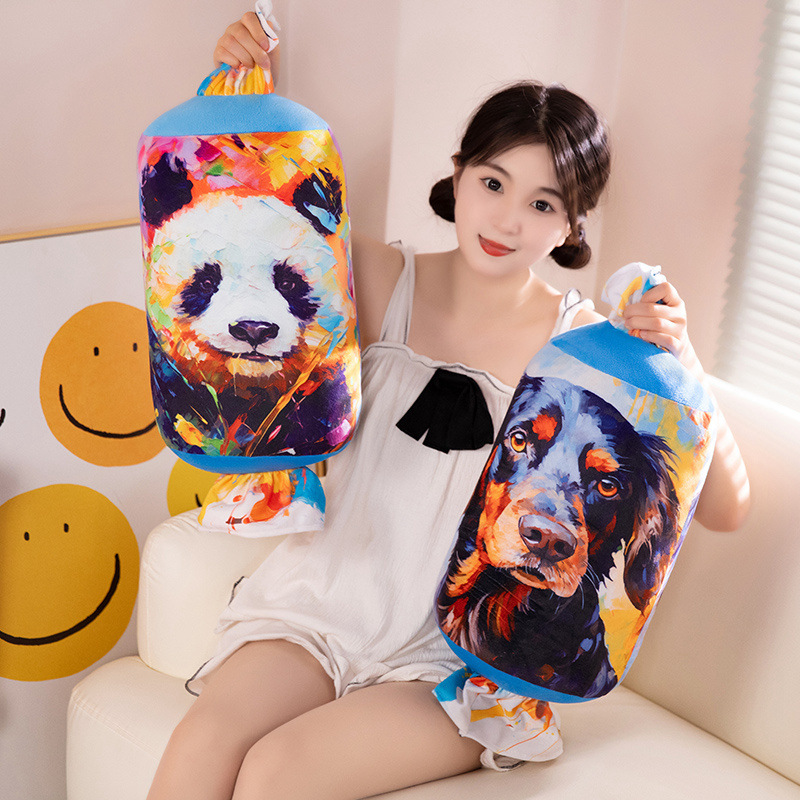 卡通糖果抱枕毯子毛绒玩具家居沙发客靠枕靠垫办公室午睡抱枕毯子