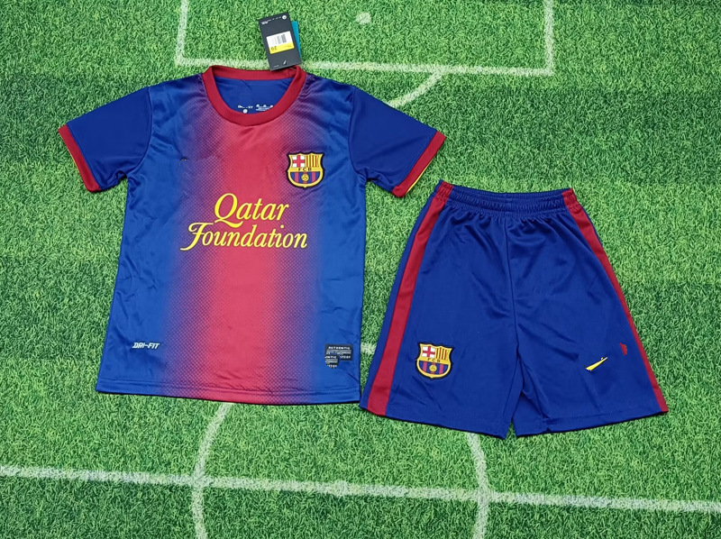 レトロサッカーユニフォーム半袖子供服スーツバルセロナレアルマドリードジャージインテルナツィオーネ代表チームブラジルアルゼンチンベビー服|undefined