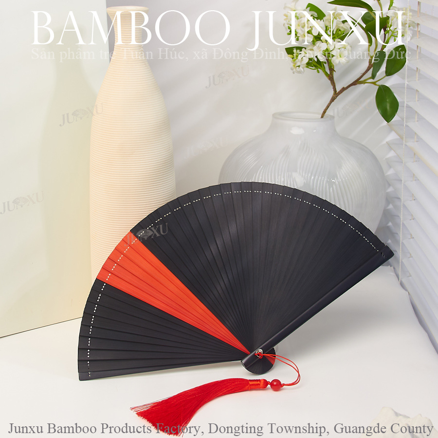 Negro con rojo 18 cm