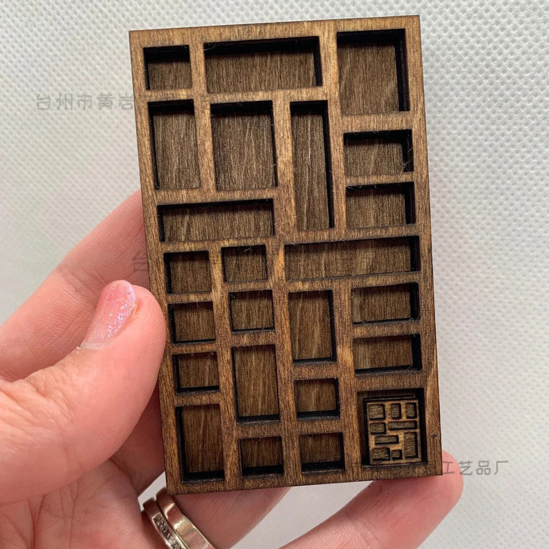 クロスボーダーminiureトリンケットShelf木製ミニアクセサリー棚ミニ骨董棚秘蔵棚|undefined