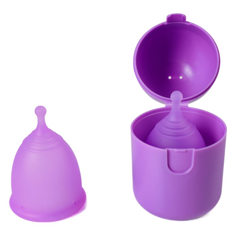 Caja de almacenamiento de copa menstrual caliente transfronteriza Tía Grande artefacto caja de desinfección del horno de microondas de alta temperatura de plástico PP