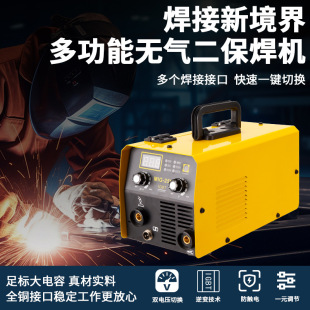 Foreign Trade Cross-Border Dual-Use Gasless Secondary Welding Machine Mig/Mma Secondary Welding Manual Welding Two-In-One Self-Protection Welding