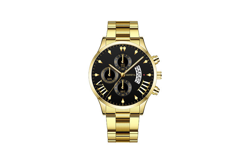 75g Weight Tempered Glass Mirror Material Alloy Strap Material Watch Classification Pointer+Number Display Type Single Folding Buckle Buckle Style Round Dial Shape Holiday, Banquet Occasion Quartz Movement Solid Color Pattern Men's Gender Business Style Business Solid Color Single Folding Buckle Quartz Men's Watches 5