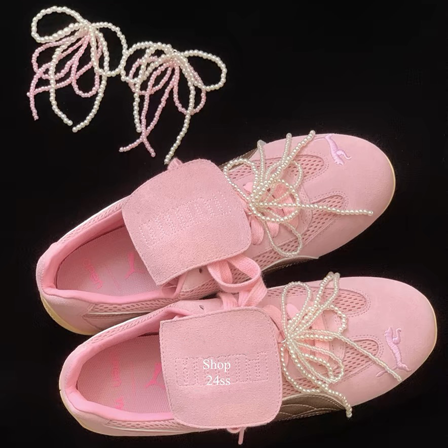 Ins nuevo arco de perlas para chicas botones de zapatos DiDi cuentas flores de moda zapatos deportivos colgantes de moda