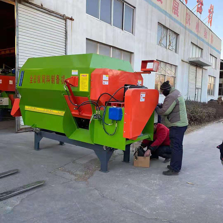 药材饲料混合机 分体直连tmr搅拌饲料机 产地直发