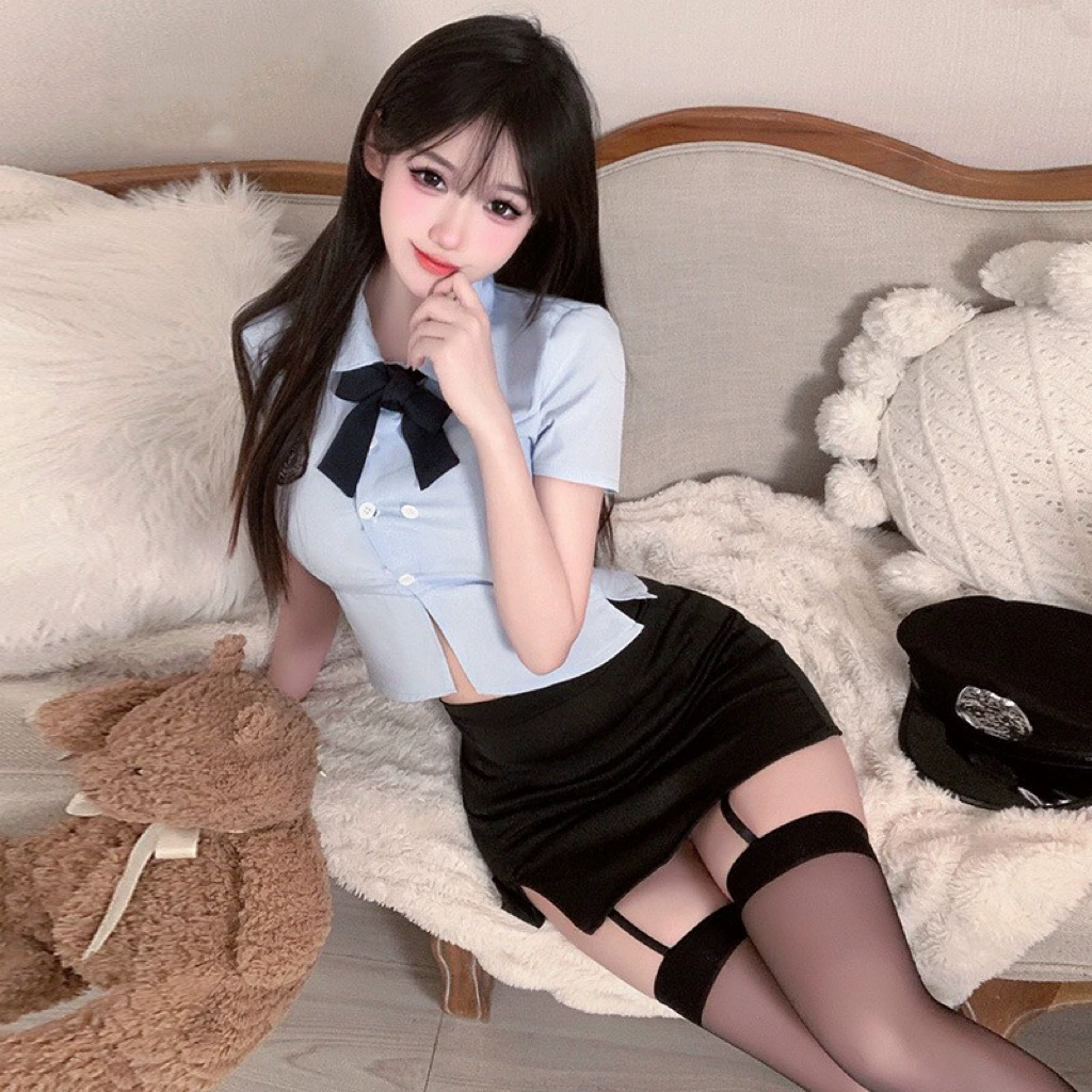 Сексуальный комплект, униформа для студентов, нижнее белье, косплей