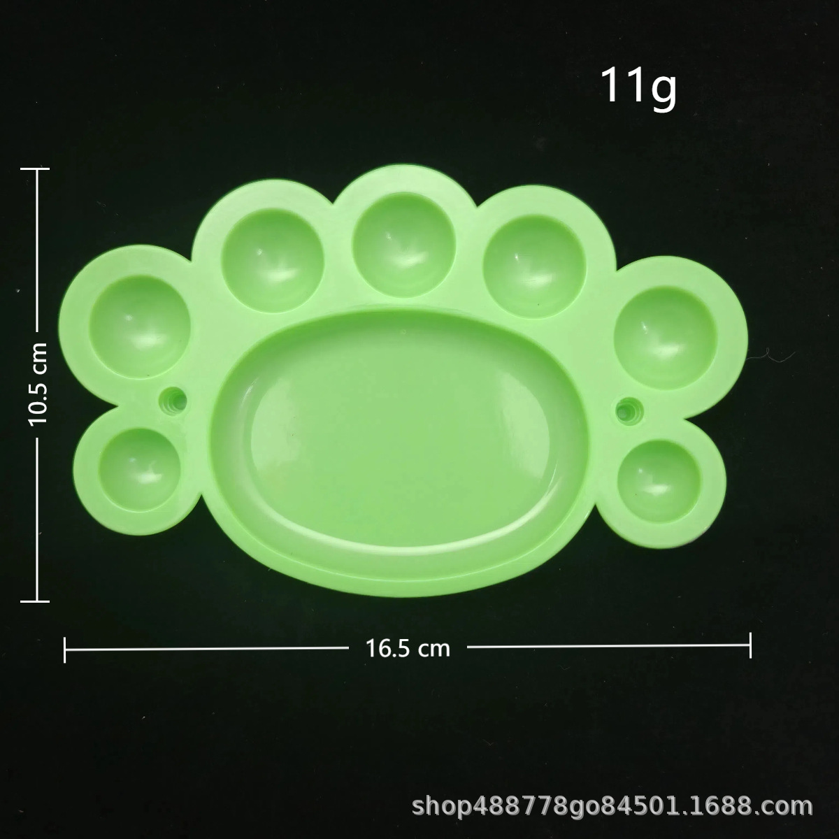 Paleta de color multi-especificación directa de fábrica   Pintura paleta acuarela pie pequeño tablero de pintura artística tablero de pintura manual