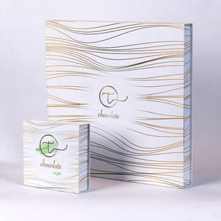 Source Factory Customized Elegant Size Heaven and Earth Cover Box Set Fancy and Cute Chocolate Candy Packaging Box