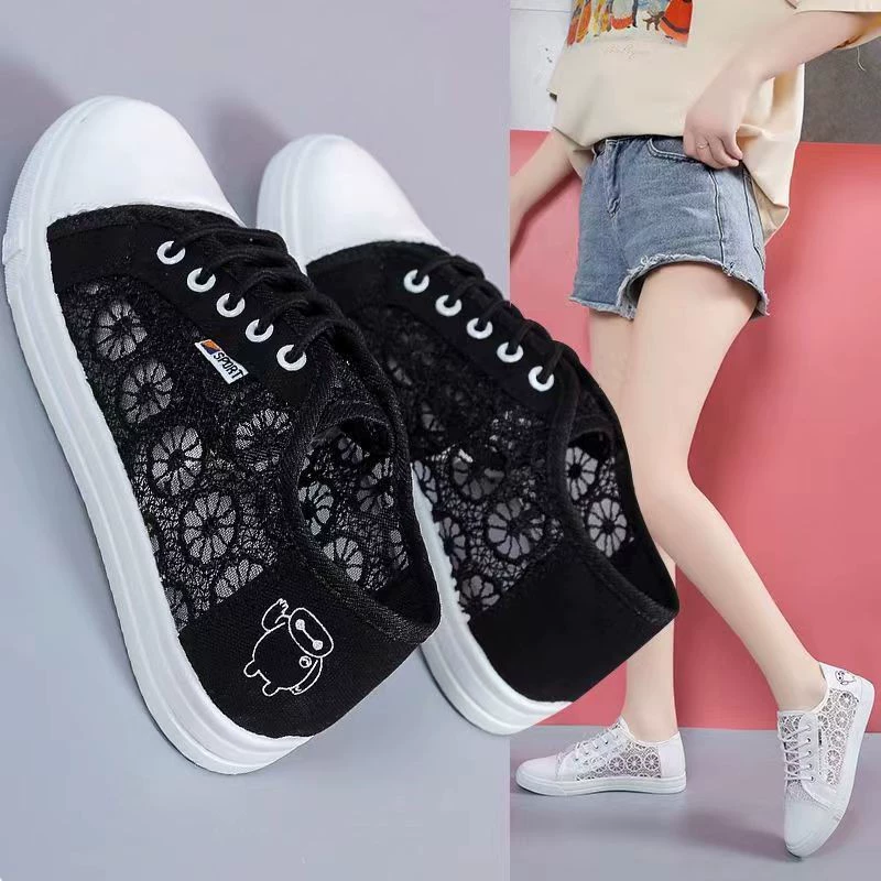 2025 новая сетчатая обувь для девочек корейская версия летней сетчатой лапши