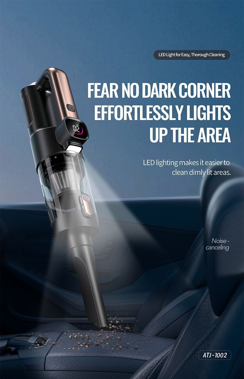 Amazon Cordless Car Vacuum Cleaner with High Suction Power 17000Pa, High Power, Convenient Handheld Car Vacuum Cleaner