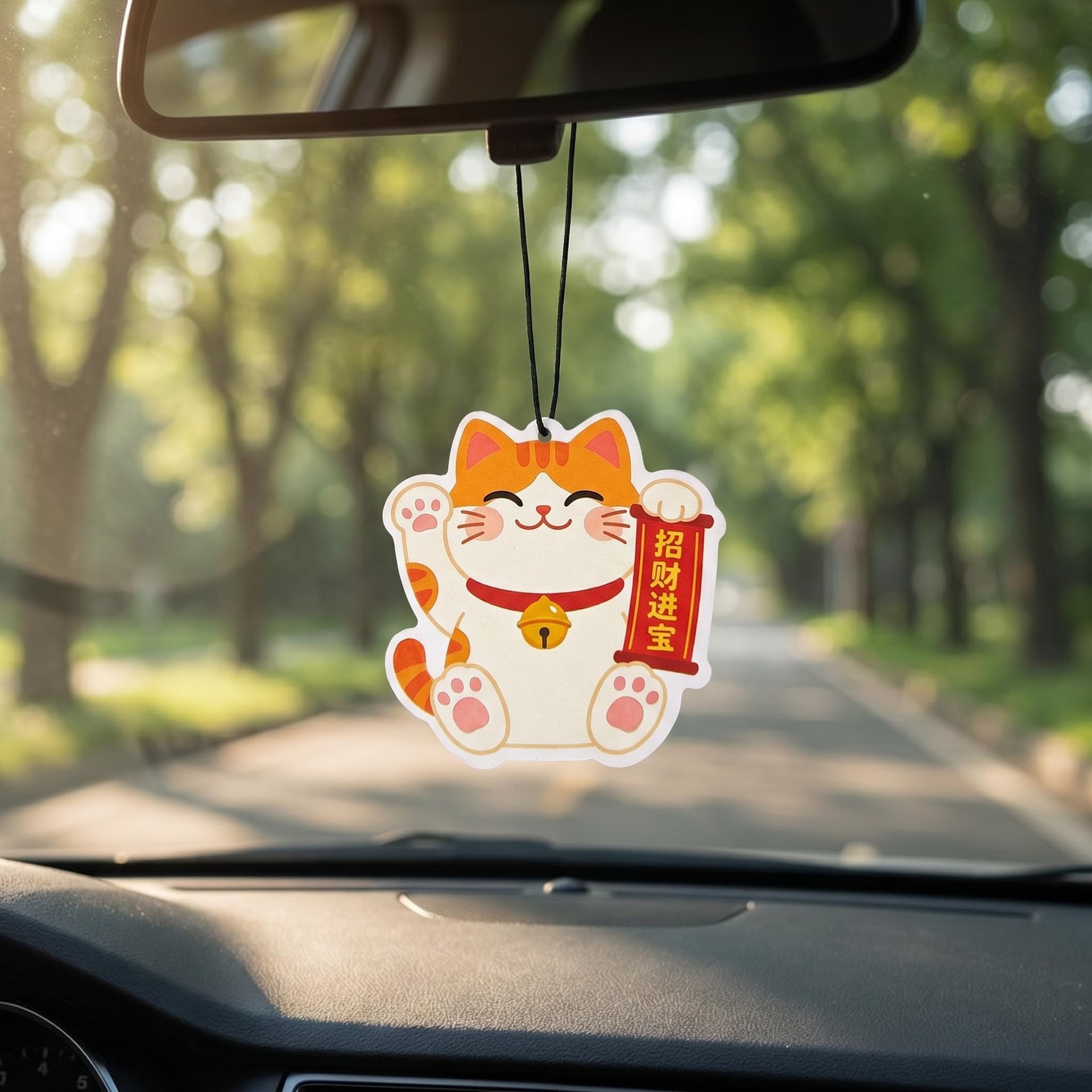 Tabletas aromáticas personalizadas para coche American Little Trees, colgantes aromáticos para coche Little Trees, tabletas aromáticas para coche que eliminan el olor. image 9
