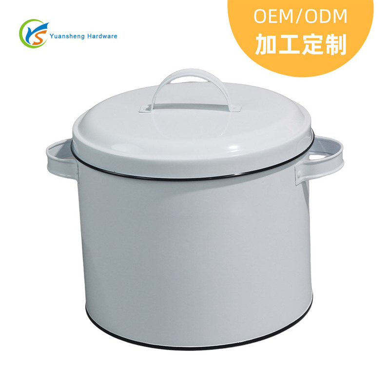 Customized Large Storage Cans, Galvanized Iron Cans with Lids for Grains and Dry Goods, Sealed Cans, Metal Storage Cans with Double Handles