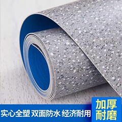 厚手のソリッドPVC床革、商業用、幅2.5m、3m、3.3m、3.5m、3.7m、4m