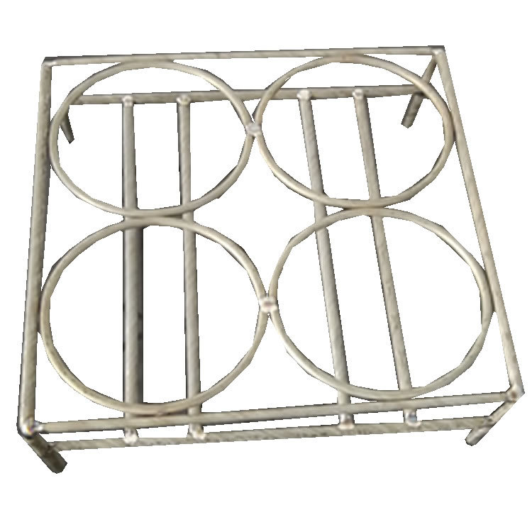 100mL坩埚架 四孔坩埚架 煤热稳定性实验用配件 100毫升带盖坩埚