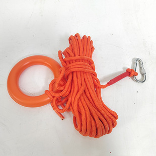 Cross-border wholesale outdoor water rescue rope reflective floating rope water rescue floating rope emergency escape rope