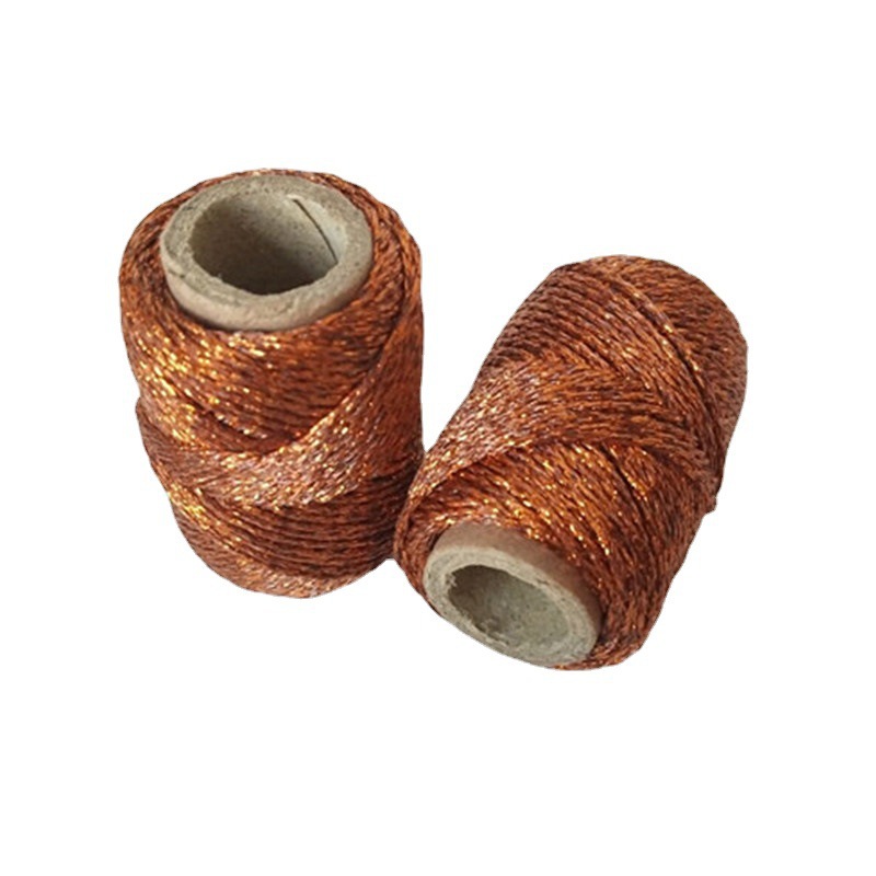 20米面包绳金丝线绳面包绳diy手工制作圣诞双庆典装饰绳气球捆扎