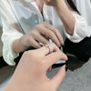 Design fashionable brand ring, accessory, European style, light luxury style, internet celebrity