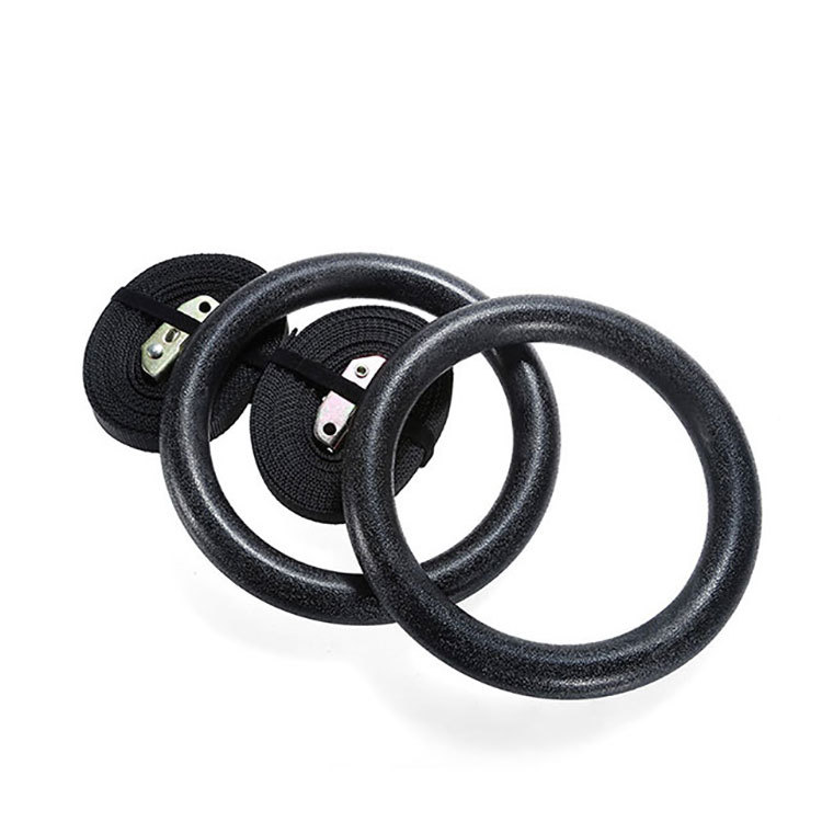 Factory direct fitness rings ABS fitness rings adjustable home gymnastics rings multi-color optional