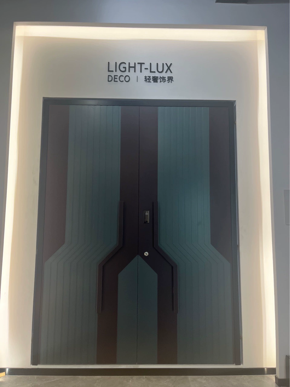 Система входа бесшумная дверь