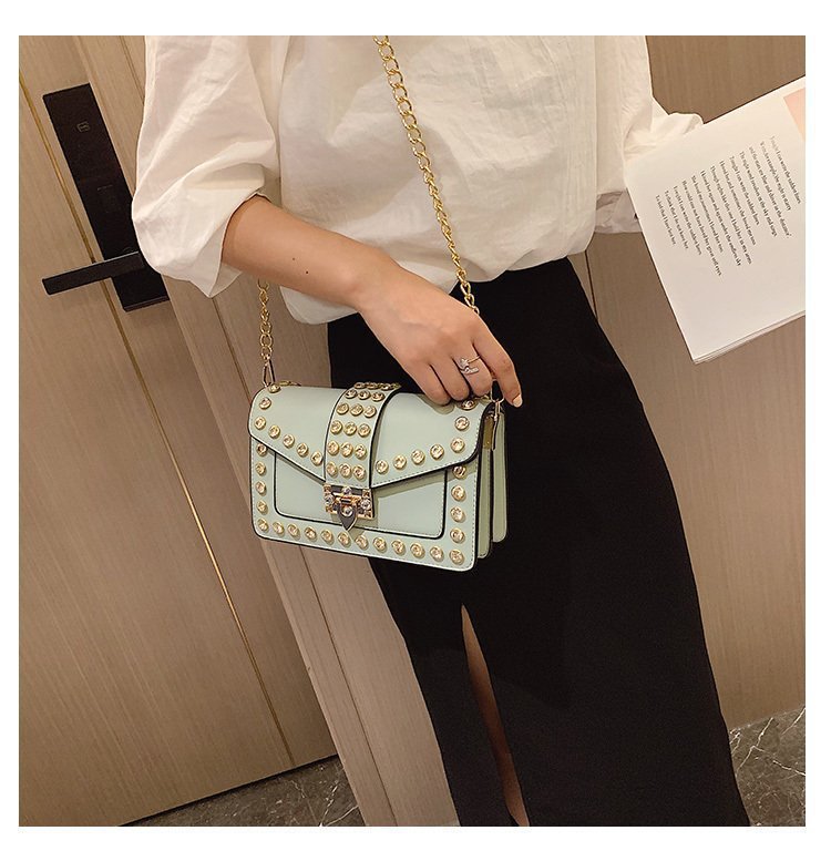 Fashionable small square bag