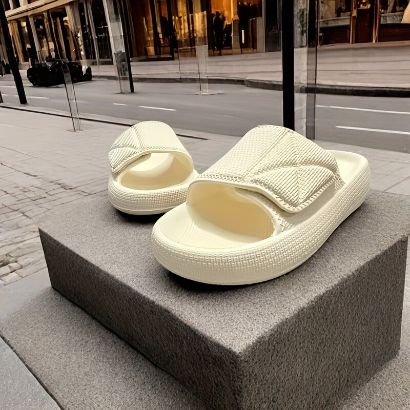 Cross-Border New Men's Thick-Soled Slippers That Feel Like Shit, Men's and Women's Summer Outer Wear Slippers, Home Soft Soles