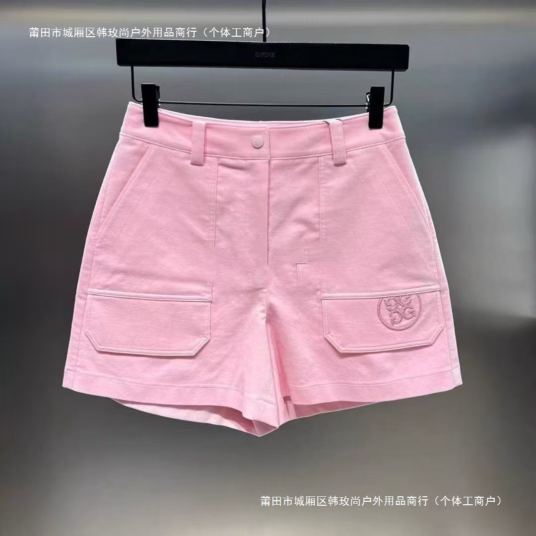 Golf Clothing for Women 25 Spring & Fall Fashionable Casual Pleated A-Version Shorts Original Custom-Dyed Color Without Color Difference