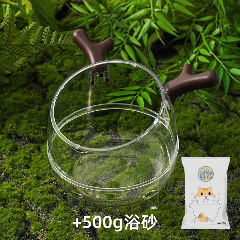 新商品ハムスター浴室トイレ尿砂二合一金糸熊房尿砂入浴専用セット|undefined