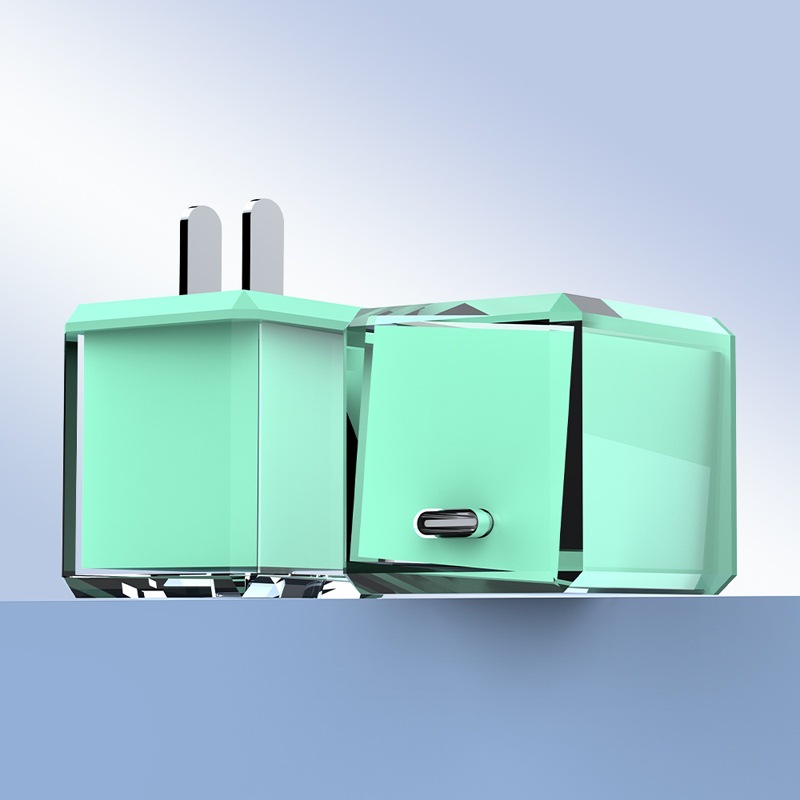 Pequeño cubo de hielo cabeza de llenado sola C boca verde