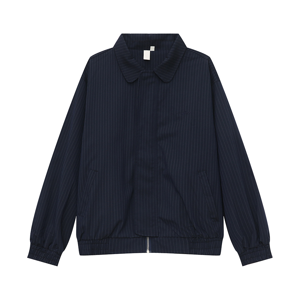 MTLCLOTHES Hombres| 2024 otoño nuevos productos de estilo coreano chaqueta cardigan rayas pantalones largos traje casual