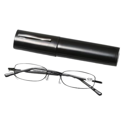 Elderly Glasses Holder, Lightweight and Portable, Small Frame, Simple Design, Anti-blue Light, Metal Spring Legs, High Definition Reading Glasses, Factory Direct Sale