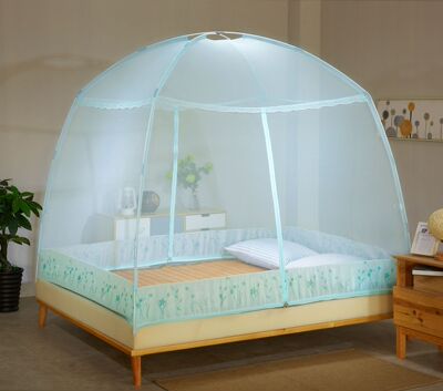 批发蚊帐抖音同款蒙古包蚊帐加密防蚊免安装蚊帐家用学生宿舍蚊帐
