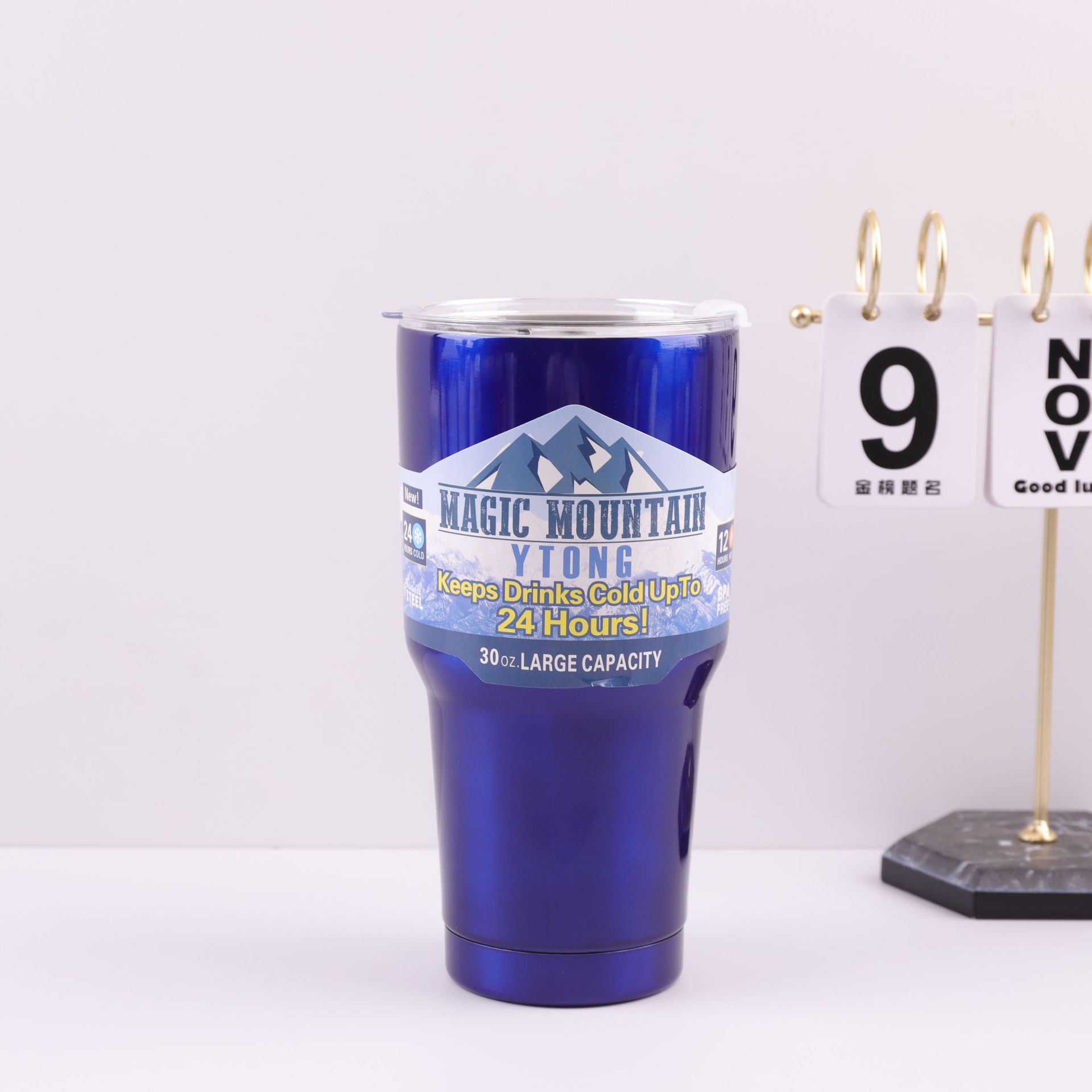 Comercio exterior transfronterizo helado taza de acero inoxidable taza de vacío 30oz taza de coche de gran capacidad taza de cerveza taza de regalo