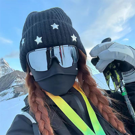Cross-border new outdoor riding sunglasses windproof sunglasses mountaineering ski glasses conjoined sports glasses wholesale