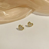 Silver needle, universal earrings, silver 925 sample, internet celebrity, wholesale