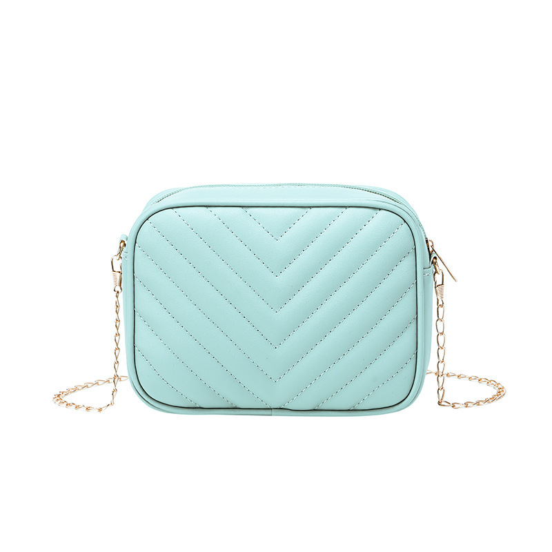 2023 nuevo bolso coreano universal moda ocio cadena bolso de hombro V bordado camerasa mochila image 10