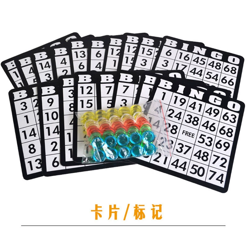 Desktop game Bingo game bar gaming machine bingo card