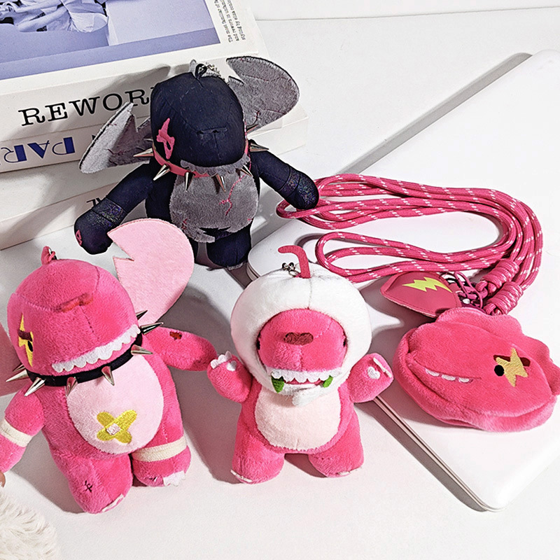 Wang Sulong Concert Merchandise: Plush Toy with Bun-Shaped Head, Small Pendant, Lightning Energy Dragon