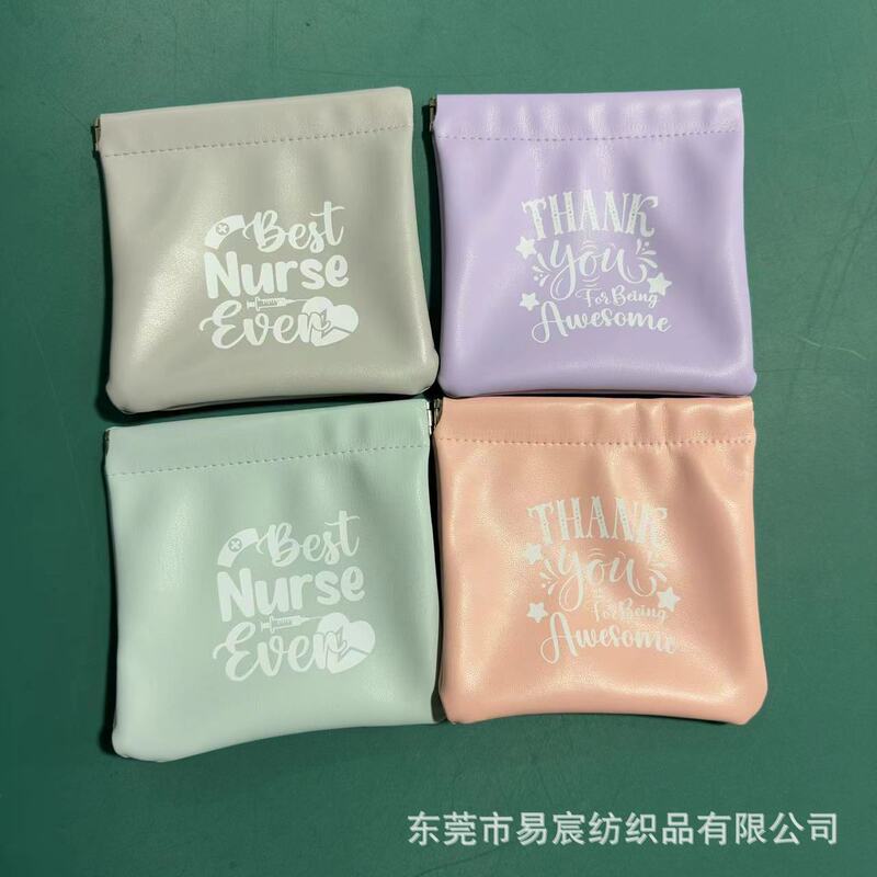 Environmental protection full puyangba pattern storage coin purse portable earphone airpods sundries organizing bag lipstick cosmetic bag Environmental protection full puyangba pattern storage coin purse portable earphone airpods sundries organizing bag lipstick cosmetic bag