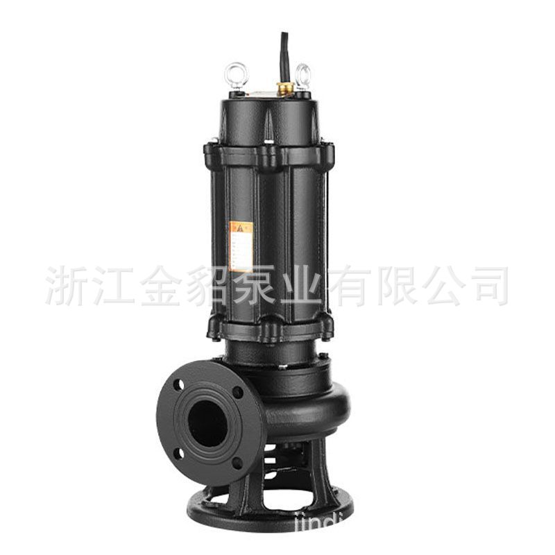 污水泵WQ潜水排污泵大流量潜污泵高杨程污水提升泵380v地下室排污