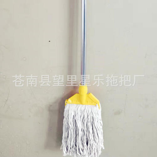 Wholesale hotel waxed water mop color separation hospital cleaning mop flat mop water absorbent mop hand twist mop mop