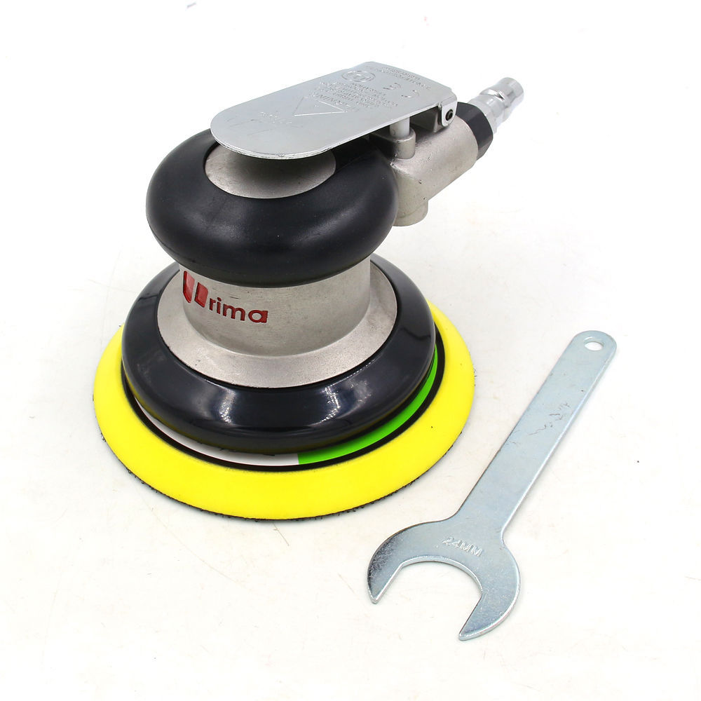 5寸气动打磨机抛光家具气磨机汽车墙面腻子干磨机研磨光机