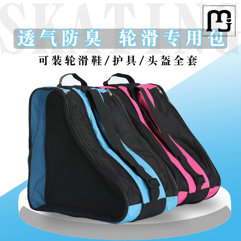 Children's skates, equipment, waterproof organizer bag one shoulder for adults for street skating, increased thickness