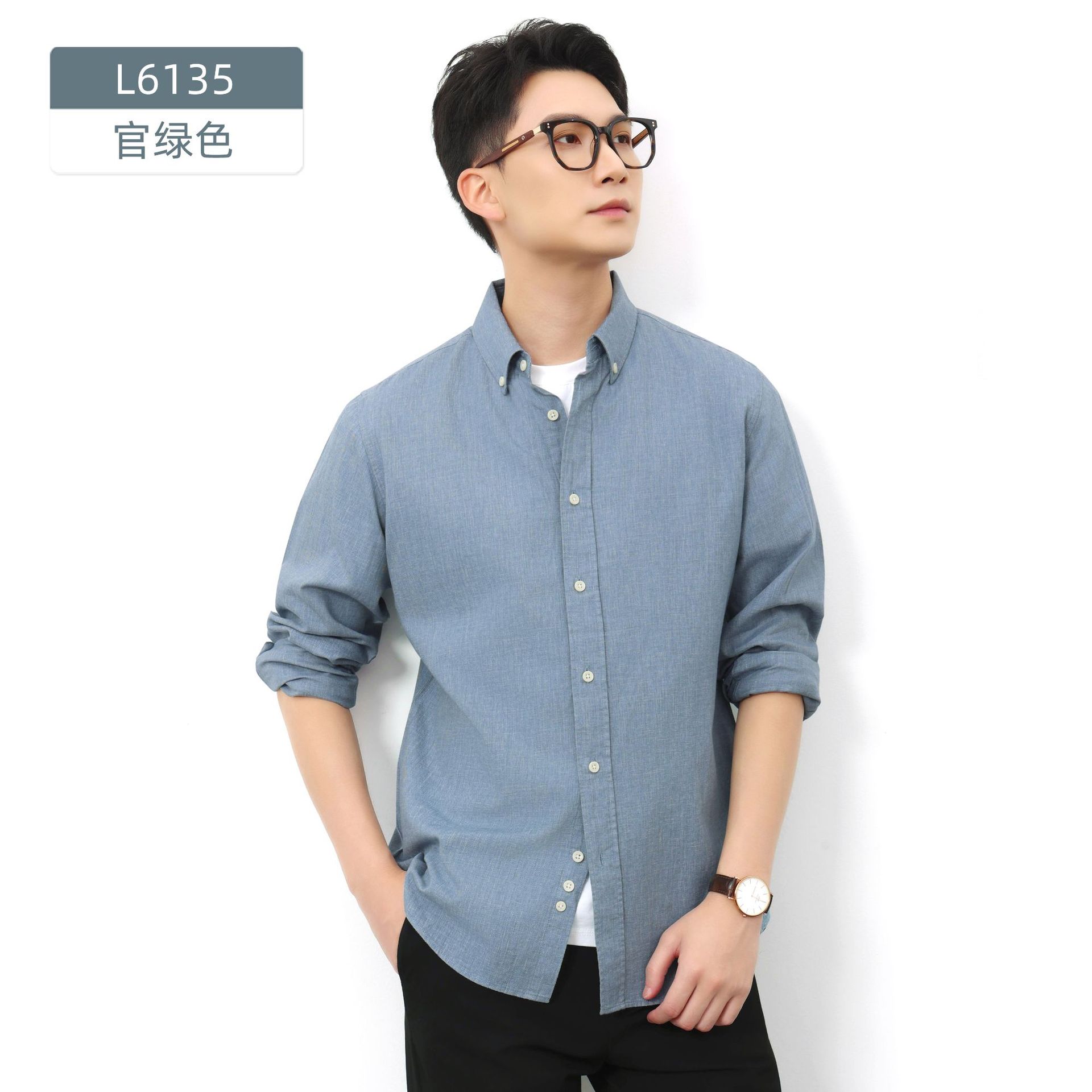 Camisas cortas de lino de algodón de Tianxi para hombres de verano frías antibacterianas ligeras y transpirables, camisas de viaje comerciales casuales para hombres