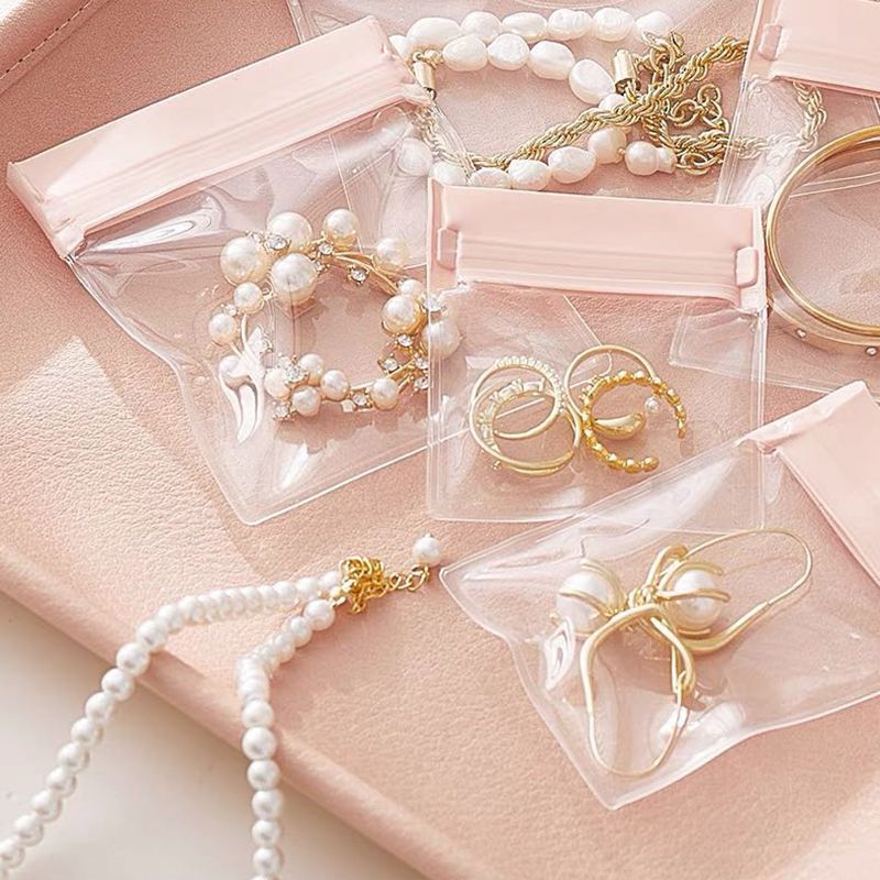 Simple Style Color Block EVA Jewelry Packaging Bags display picture 1