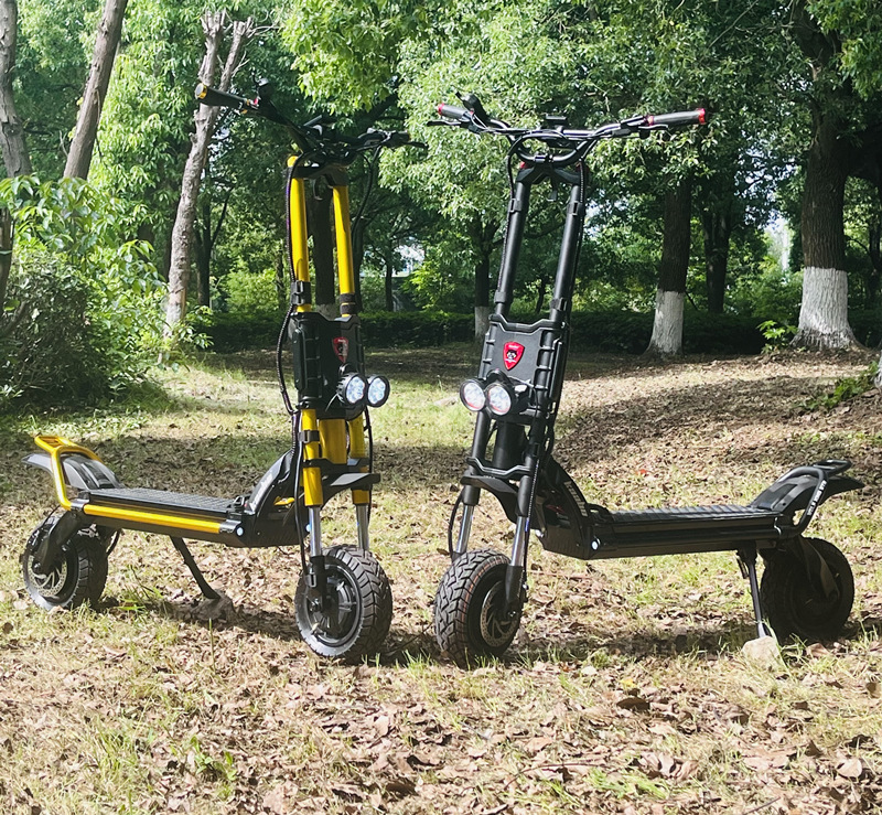 Acciones de la UE KAABO Wolf King GTR 72V 35Ah 2000W * 2 doble motor de freno hidráulico cristal de película