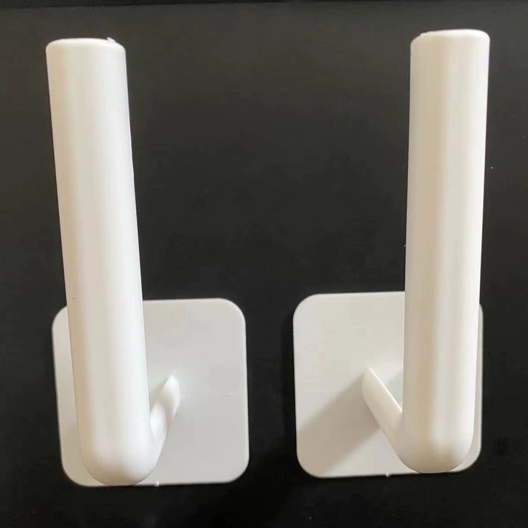 Бытовой многофункциональный крючок Кухонная утварь Вешалка для салфеток Большая неперфорированная L-образная дверная ручка