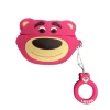 Strawberry bear+hanging ring